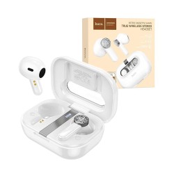 Auriculares True Inalámbricos Hoco EW31 Perfection Bluetooth V5.3 Blanco